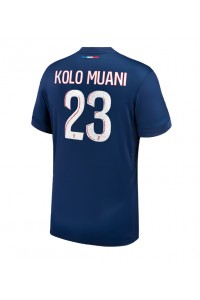 Fotbalové Dres Paris Saint-Germain Randal Kolo Muani #23 Domácí Oblečení 2024-25 Krátký Rukáv